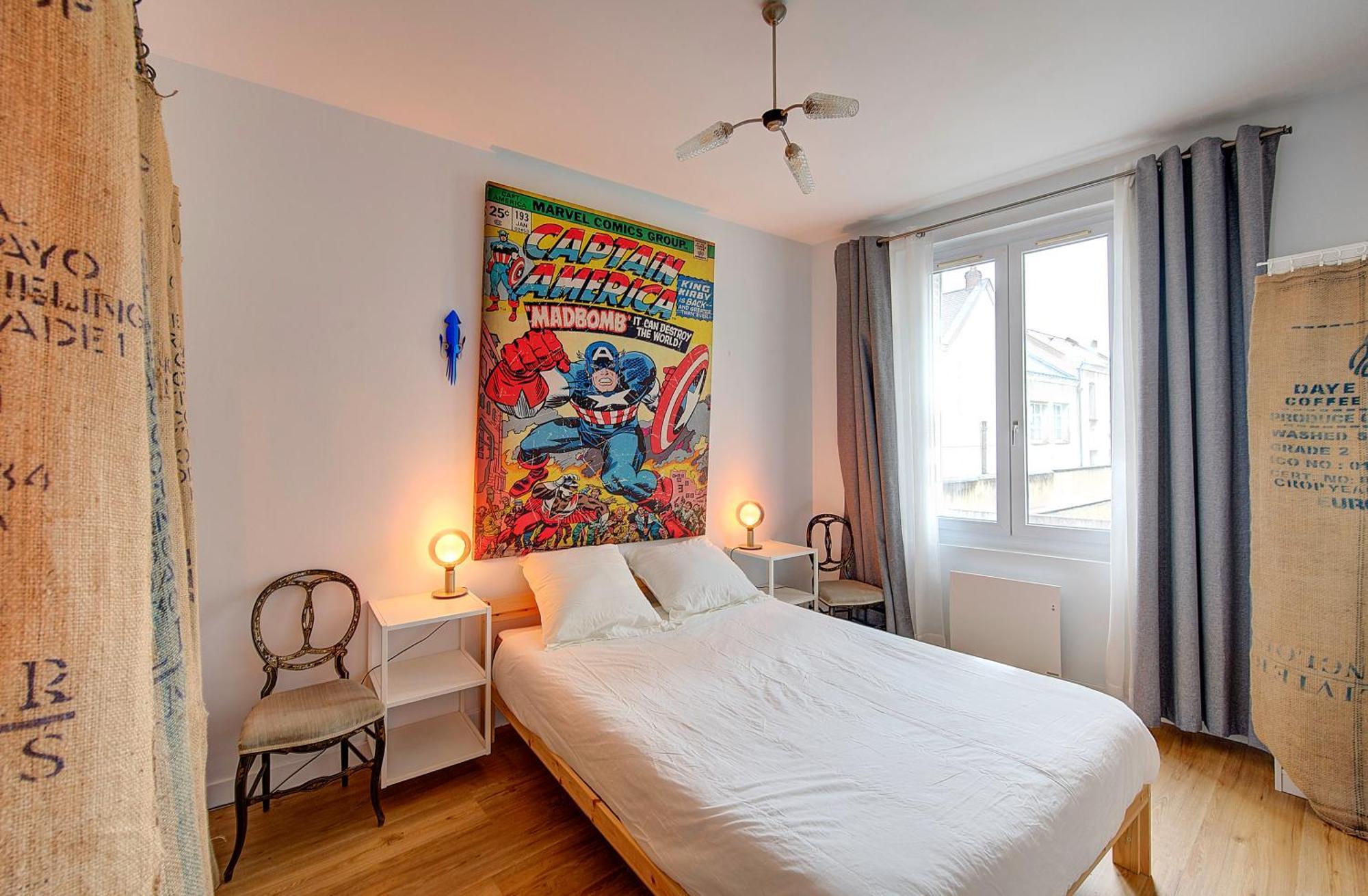 Appartement Chic Et Cosy - 5Mn De La Gare - Arrivee Autonome à Tours Extérieur photo