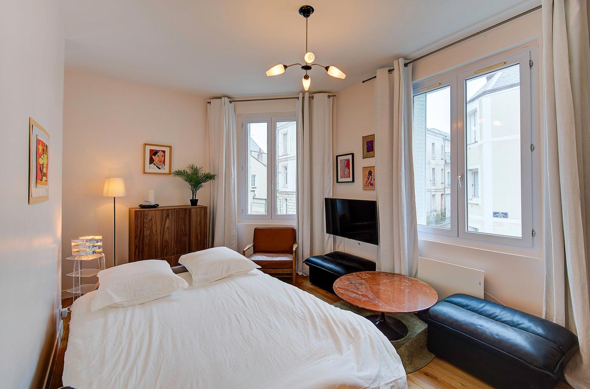 Appartement Chic Et Cosy - 5Mn De La Gare - Arrivee Autonome à Tours Extérieur photo